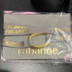 Paco Rabanne Gray and Gold Accessory